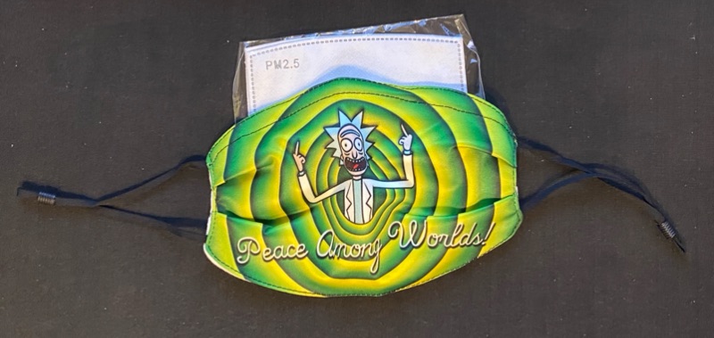 Photo 1 of Peace Among Worlds Washable, Reusable Cloth Mask