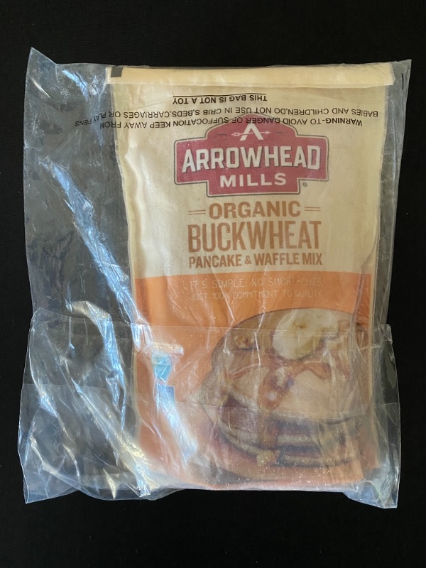 Photo 1 of Arrowhead Mills Organic Buckwheat Pancake & Waffle Mix, 26 oz.