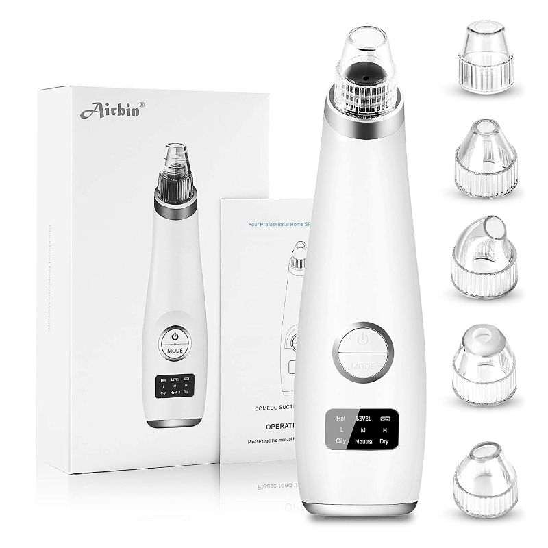 Photo 1 of Airbin Blackhead Remover Vacuum -Electric Pore Cleanser vacuum Pimple Extractor Tool