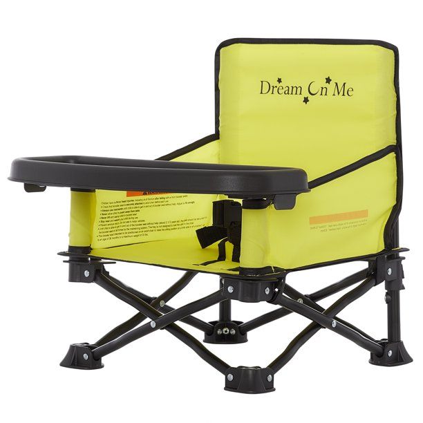 Photo 1 of Dream On Me Sit 'N Play Portable Booster Seat in Yellow (Model 301-Y)