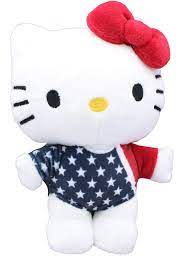 Photo 1 of 6" TEAM USA HELLO KITTY PLUSH DOLL