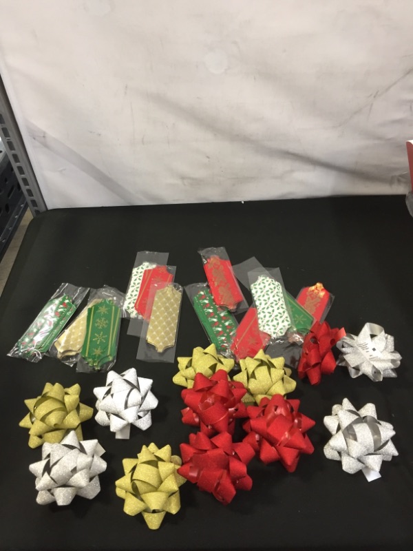 Photo 1 of 24 PCS CHRISTMAS BOWS