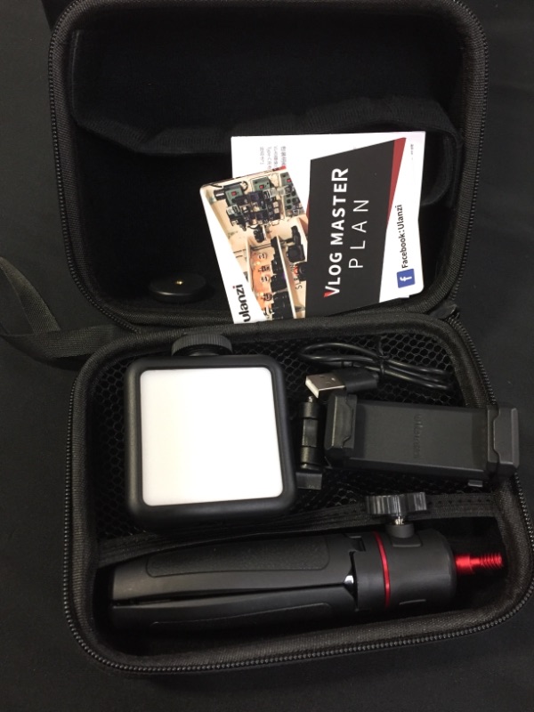 Photo 1 of JUSMO SMARTPHONE VLOGGING KIT WITH ADJUSTABLE TRIPOD
