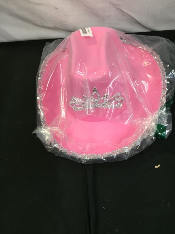 Photo 1 of GIRLS PINK COWGIRL HAT 