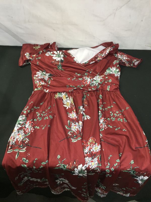 Photo 1 of LARGE FLOWER WOMENS DRESS