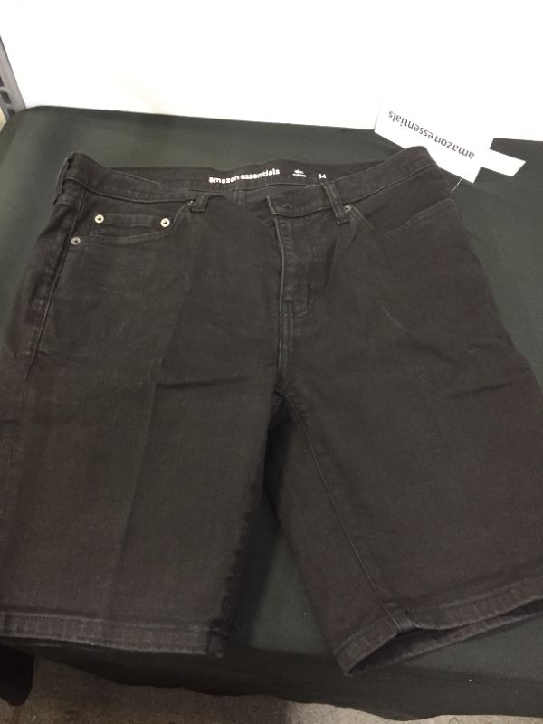 Photo 1 of BLACK SHORTS MENS SZIE 34