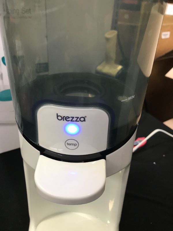 Photo 2 of Baby Brezza Instant Baby Bottle Warmer – Make Warm Formula Bottle Instantly. Dispenses Warm Water 24/7. 3 Temperatures; No More Waiting with a Traditional Bottle Warmer
