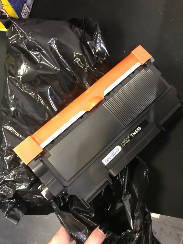 Photo 2 of TN450 TONER CARTRIGE OFFICE WORLD 2 PACK