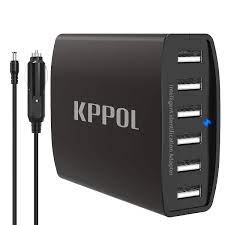 Photo 1 of KPPOL 6 PORT USB CAR CHARGER WITH 5V 10A USB MODEL HDD-HDD10A-0624