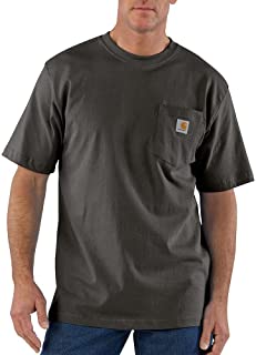 Photo 1 of Carhartt Men's K87 Workwear Short Sleeve T-Shirt LARGE TALL