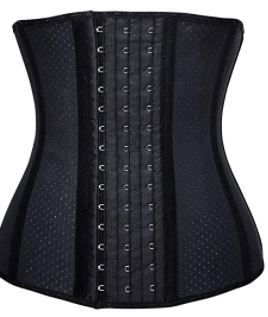 Photo 1 of YIANNA Waist Trainer for Women Underbust Latex Sport Girdle Corsets Cincher Hourglass Body Shaper