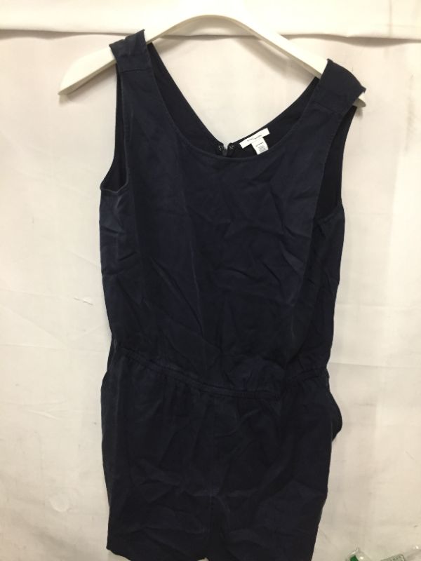 Photo 1 of Amazon Brand - Daily Ritual Women's Tencel Sleeveless V-Back Romper SIZE 12/16/44