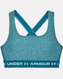 Photo 1 of UNDER ARMOUR CROSSBACK MID HEATHER BRA MEDIUM