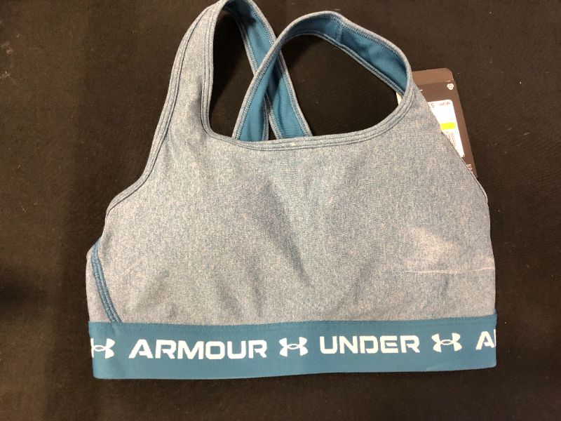 Photo 2 of UNDER ARMOUR CROSSBACK MID HEATHER BRA MEDIUM