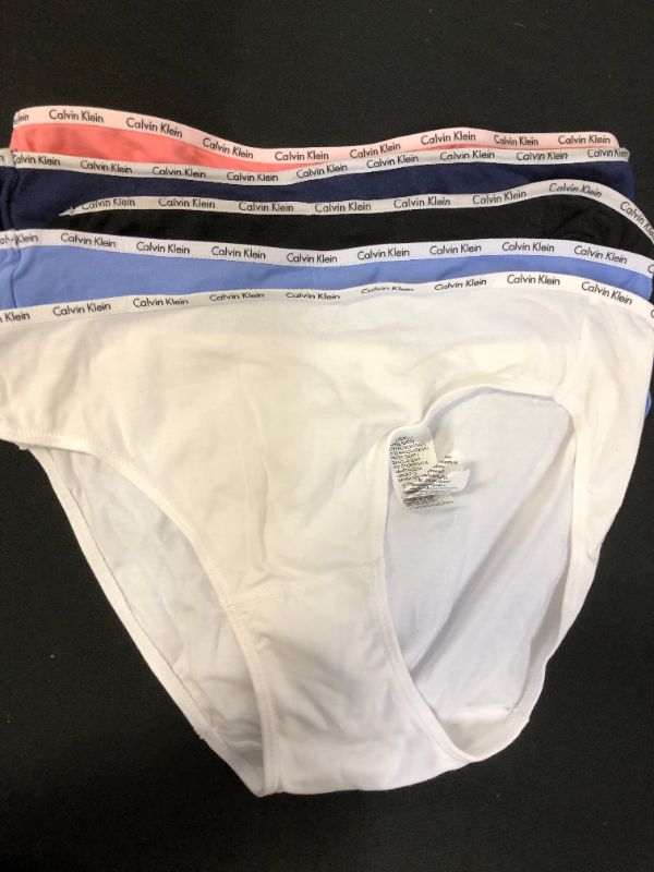 Photo 2 of CALVIN KLEIN MULTICOLOR 5PK BIKINI PANTIES SIZE MEDIUM