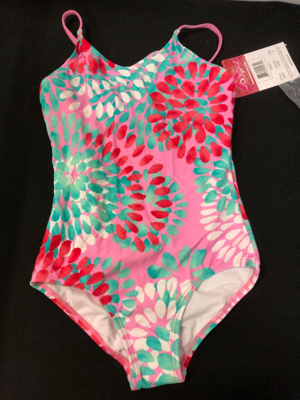 Photo 2 of  Kanu Surf Beach Sport One-Piece Swimsuit (Little Kids/Big Kids) SIZE 8