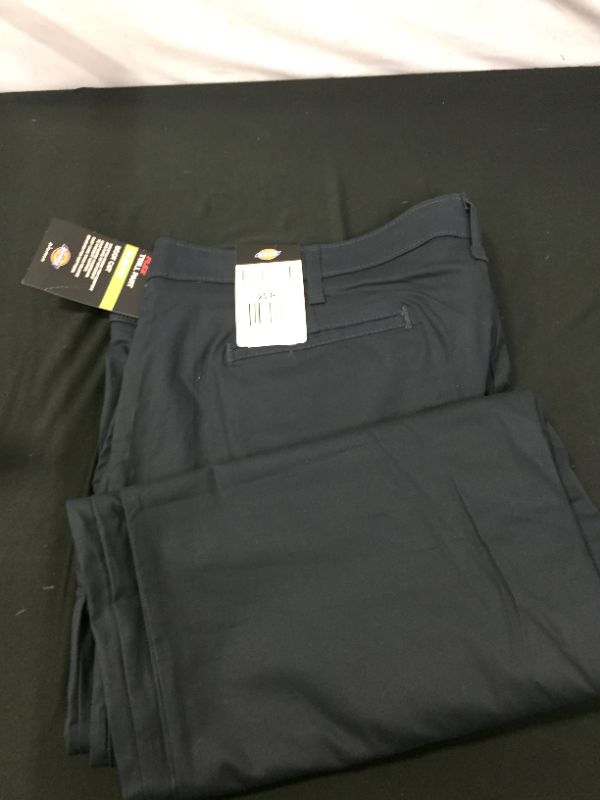 Photo 2 of Dickies Women's Flat Front Stretch Twill Pant Slim Fit Bootcut SIZE 20R