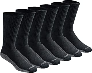 Photo 1 of Dickies Men's Dri-tech Moisture Control Crew Socks Multipack 6 PAIRS SIZE 12-15