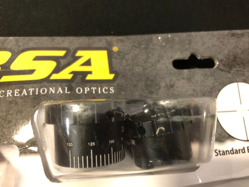 Photo 4 of BSA Optics 22-27X32AOCWRTB Sweet 22 AO Compact 2X-7X 32mm Rifle Scope, Multi, 2X - 7X (MAJOR DAMAGES TO PACKAGING, MINOR SCRATCHES ON ITEM)