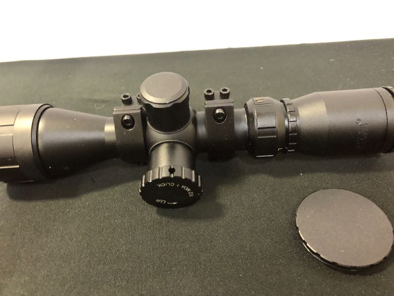 Photo 5 of BSA Optics 22-27X32AOCWRTB Sweet 22 AO Compact 2X-7X 32mm Rifle Scope, Multi, 2X - 7X (MAJOR DAMAGES TO PACKAGING, MINOR SCRATCHES ON ITEM)