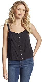 Photo 1 of Jessica Simpson Women's Albi Lace Pintuck Cami Blouse 2X (FOOD STAINS ON ITEM)