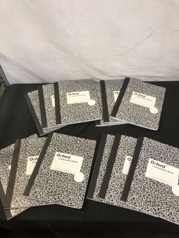 Photo 1 of OXFORD COMPOSITION BOOK 4x4 GRAPH RULE 80 SHEETS 9 3/4 X 7 1/2 "
