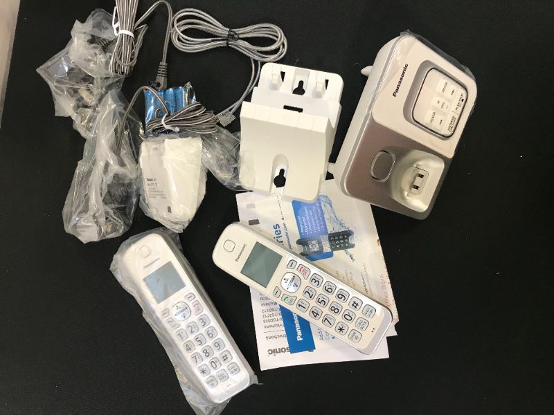 Photo 3 of KX-TGD532W DECT 6.0 Expandable Cordless Phone System with Digital Answering System