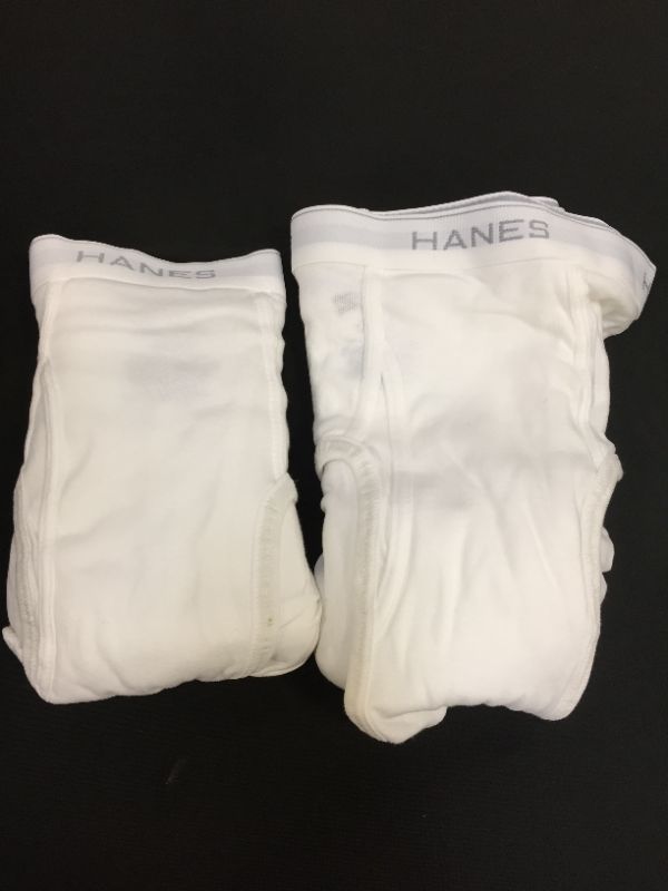 Photo 1 of Men's Hanes Boxer Briefs Small White