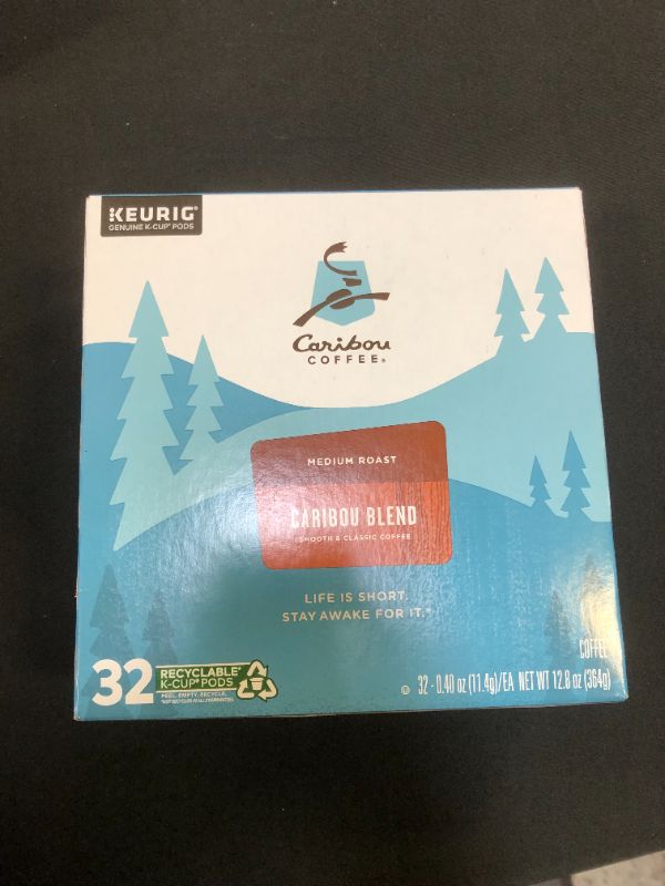 Photo 1 of Caribou Coffee Caribou Blend Keurig K-Cup Coffee Pods - Medium Roast - 32ct