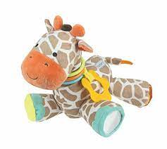 Photo 1 of Carter's Plush Developmental Giraffe, 8" - Toyboxtech