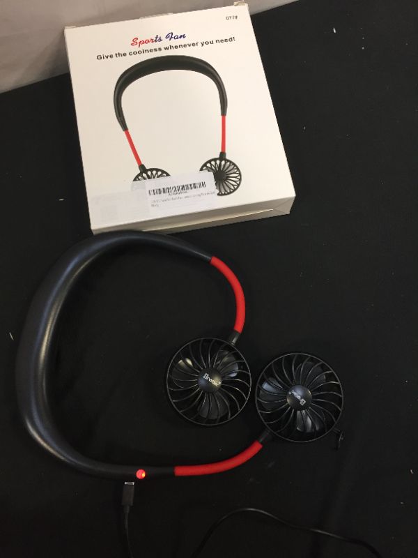 Photo 1 of 2 pack sport fan black and red