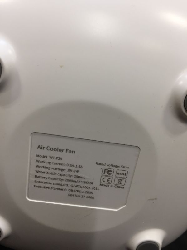 Photo 2 of Air cooler fan minor used and dirty **missing charger***
