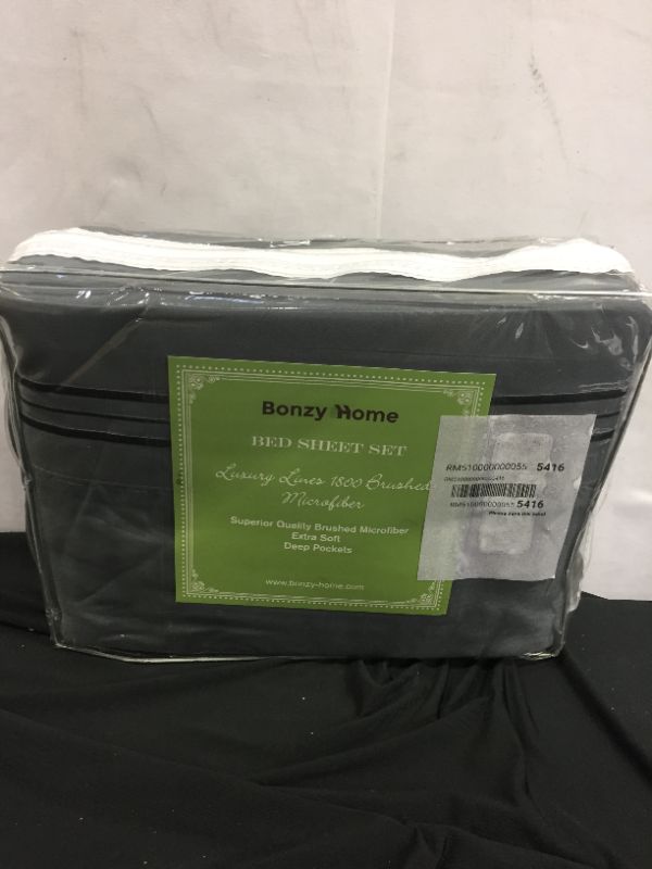 Photo 1 of Bonzy Home Bed Sheet Set   6 Pcs Size Full