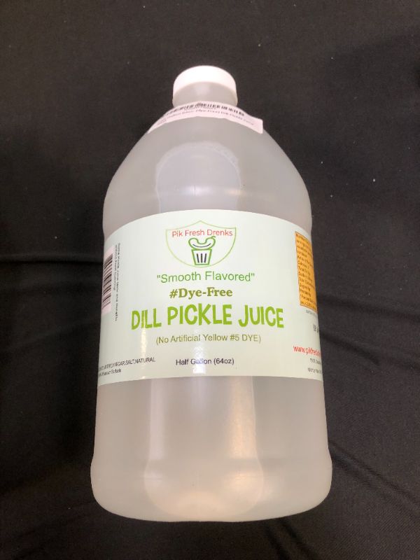 Photo 1 of (Dye-free) Dill Pickle Juice 1 gallon EXP 05/2022
