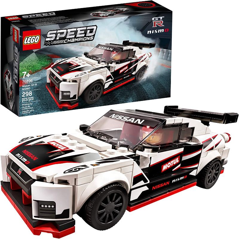 Photo 1 of LEGO Speed Champions Nissan GT-R NISMO 76896 Toy Model Cars Building Kit Featuring Minifigure (298 Pieces)
