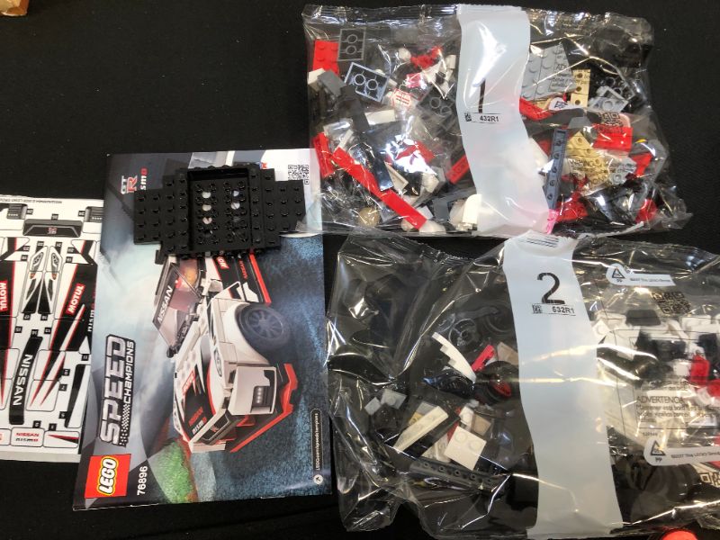 Photo 2 of LEGO Speed Champions Nissan GT-R NISMO 76896 Toy Model Cars Building Kit Featuring Minifigure (298 Pieces)
