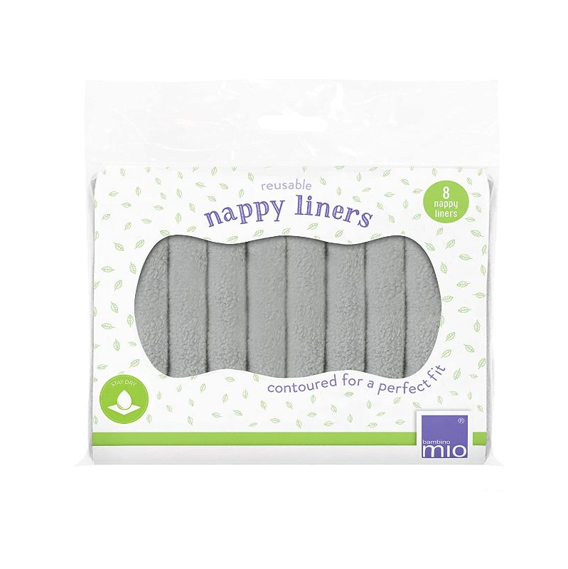 Photo 1 of 2x Bambino Mio Reusable Diaper Liners, 8 Pack
