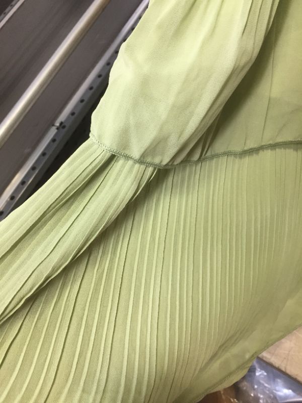 Photo 2 of Womens XL Flowy, Pastel Green Dress