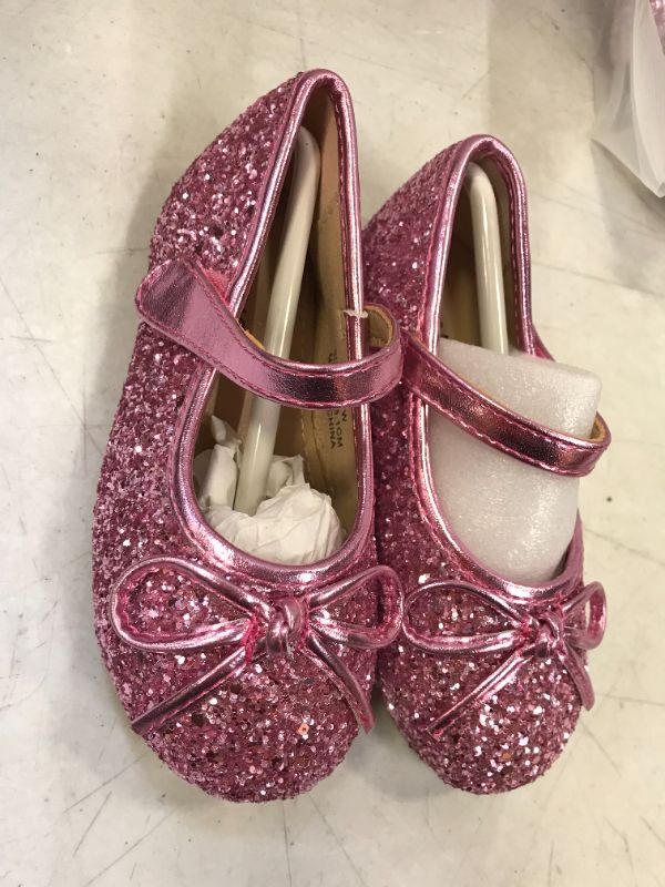 Photo 2 of Otter MOMO Toddler Flower Girl Dress Shoes Ballerina Flats School Party Wedding Shoes
size 8 pack of 5