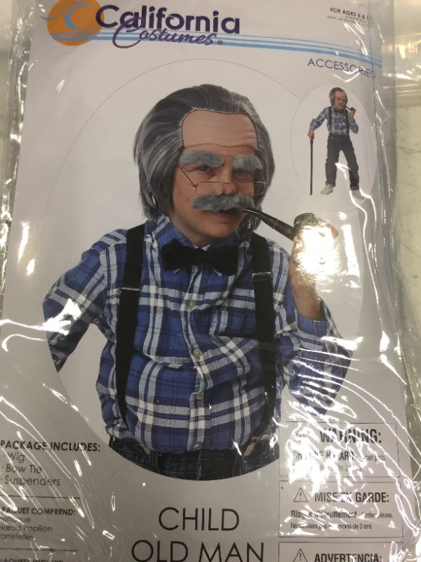 Photo 1 of Boys Old Man Costume Kit
