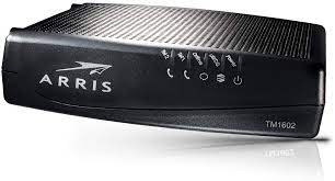 Photo 1 of Arris touchstone TM1602A DOCSIS 3.0 upgradeable 16x4 Telephony modern for TWC and OPTIMUM 