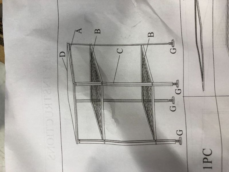 Photo 2 of 2 tier side table 