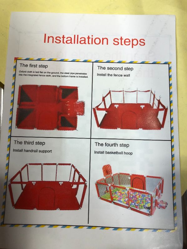 Photo 1 of 3 pack of baby play pens 