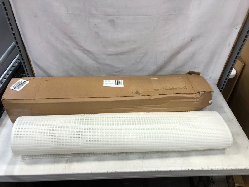 Photo 1 of Cardinal Gates Heavy-Duty Outdoor Deck Netting, Translucent white , 15'
