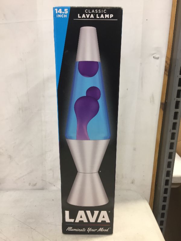 Photo 2 of 14.5" Lava Lamp Purple - Lava Lite