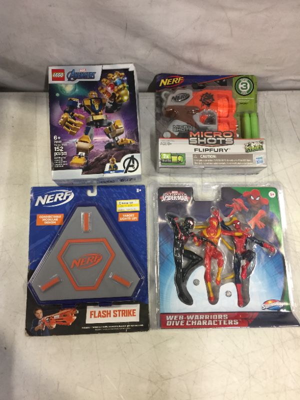 Photo 1 of 4 PACK - Assorted Toys SOLD AS IS