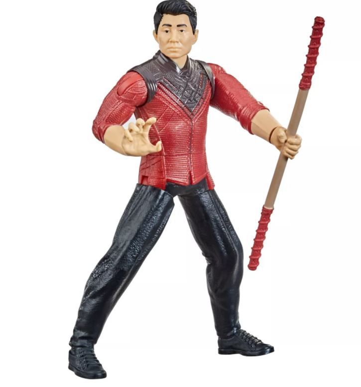 Photo 1 of 3 pack - Marvel Shang-Chi And The Legend Of The Ten Rings Shang-Chi And Bo Staff Attack