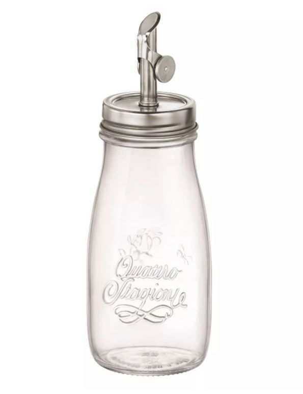 Photo 1 of 2 pack - Bormioli Rocco 13.5oz Quattro Staggioni Oil Bottle