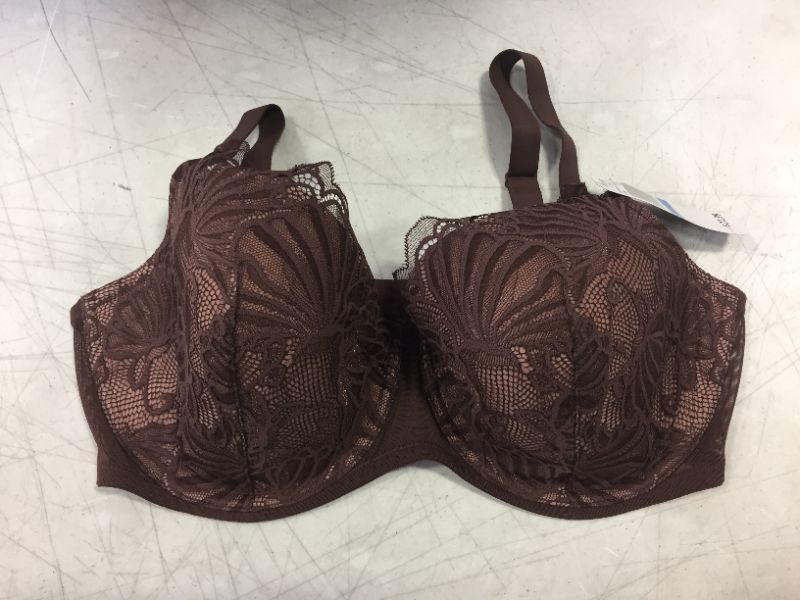 Photo 3 of Paramour Women's Tempting Floral Lace Bra 40DDD