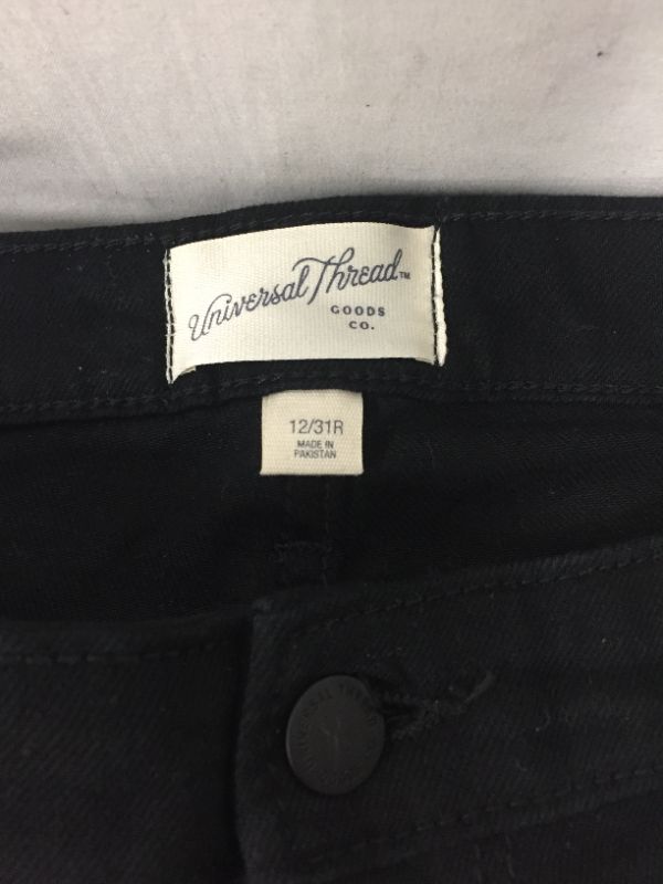 Photo 3 of Women's High-Rise Slim Straight - Universal Thread 12/31R